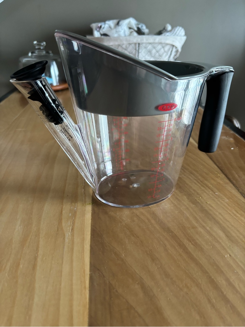 Oxo Clear Fat Separator/Measuring Pitcher